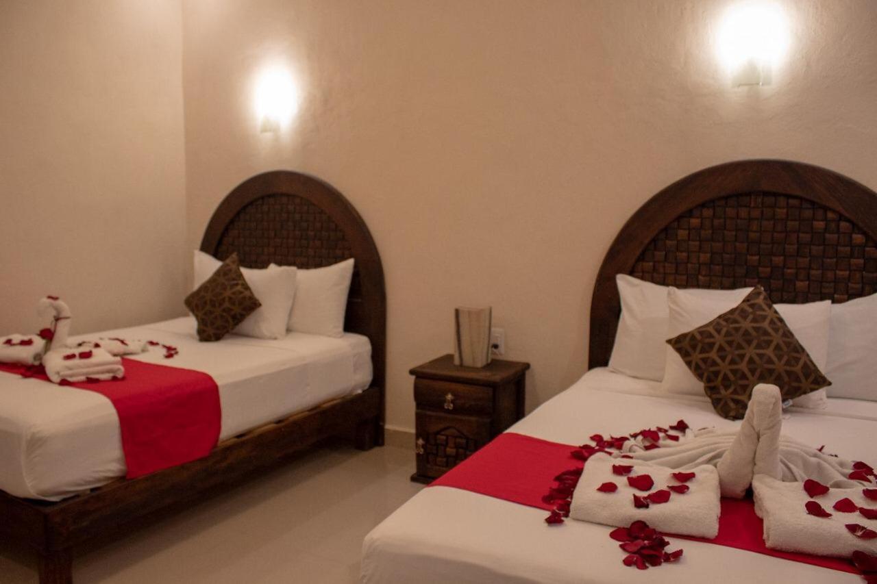 Cedro Rojo Hotel Bacalar Ngoại thất bức ảnh